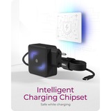 ICY BOX Steckerladegerät IB-PS111-PD, USB-C schwarz, PD 3.0 65W, 150cm Kabel