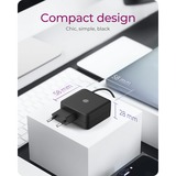 ICY BOX Steckerladegerät IB-PS111-PD, USB-C schwarz, PD 3.0 65W, 150cm Kabel