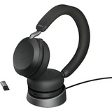 Jabra Evolve2 75, Headset schwarz, Link380a, MS