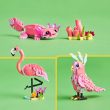 LEGO 31170 Creator 3-in-1 Rosa Flamingo, Konstruktionsspielzeug 