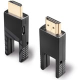 Lindy 20m Fibre Optic Hybrid Micro-HDMI 18G, Kabel schwarz, 20 Meter