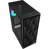 Sharkoon VK2 RGB Generalüberholt, Tower-Gehäuse schwarz, Tempered Glass