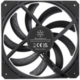 SilverStone Air Slimmer 140, Gehäuselüfter schwarz, 140 mm