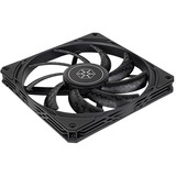 SilverStone Air Slimmer 140, Gehäuselüfter schwarz, 140 mm