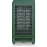 Thermaltake The Tower 200 Racing Green, Tower-Gehäuse dunkelgrün, Tempered Glass