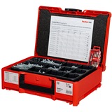 fischer PowerFast II Tanos-Box, Senkkopf TG/VG TX, Schrauben-Set 1.801 Teile, Teil- und Vollgewinde, verzinkt