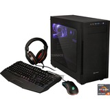 ALTERNATE We Love Gaming-PC Budget Edition schwarz/transparent, Windows 11 Home 64-Bit