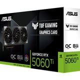 ASUS GeForce RTX 5060 Ti TUF GAMING OC 8GB, Grafikkarte DLSS 4, 3x DisplayPort, 1x HDMI 2.1
