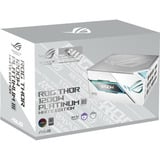 ASUS ROG Thor 1200W Platinum III White Edition (ROG Equalizer), PC-Netzteil schwarz, 1x 12 Pin High Power GPU, 4x PCIe, Kabelmanagement, 1200 Watt