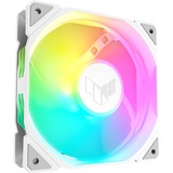 ASUS TUF GAMING TR120 ARGB, Gehäuselüfter weiß/transparent, 3er Pack, 120 mm