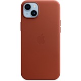 Apple Leder Case mit MagSafe, Handyhülle braun, Umbra, iPhone 14 Plus