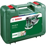 Bosch Heimwerken & Garten Exzenterschleifer PEX 300 AE grün, 270 Watt, Koffer