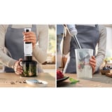 Bosch Home Stabmixer ErgoMaster MSM4W220 Serie 4 weiß/edelstahl, 600 Watt, mit Zerkleinerer