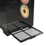 Corsair 3500X LX-R RGB , Tower-Gehäuse schwarz, Tempered Glass x 2