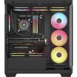 Corsair 3500X LX-R RGB , Tower-Gehäuse schwarz, Tempered Glass x 2