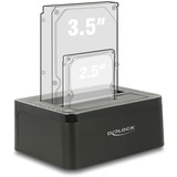 DeLOCK Dual Dockingstation für 2 x SATA HDD / SSD mit Klon Funktion