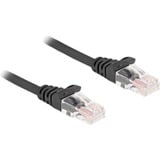 DeLOCK Spiralkabel RJ-45 Stecker > RJ-45 Stecker Cat.5e schwarz, 3 Meter