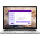 Dell Pro 14 Plus (82V2G), Notebook silber, Intel® Core™ Ultra 5 235U, Intel® Graphics, 16 GB LPDDR5, 512 GB (512 GB SSD), Windows 11 Pro