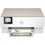 HP ENVY Inspire 7220e All-in-One, Multifunktionsdrucker hellgrau/beige, Instant Ink, USB, WLAN, Scan, Kopie 