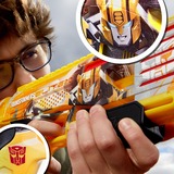 Hasbro Nerf Transformers Bumblebee Blaster, Dartblaster blaugrau/orange