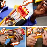 Hasbro Nerf Transformers Bumblebee Blaster, Dartblaster blaugrau/orange