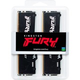 Kingston FURY DIMM 64 GB DDR5-6000 (2x 32 GB) Dual-Kit, Arbeitsspeicher schwarz, KF560C30BBEAK2-64, FURY Beast RGB, INTEL XMP, AMD EXPO