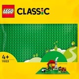 LEGO 11023 Classic Grüne Bauplatte, Konstruktionsspielzeug grün, Quadratische Grundplatte mit 32x32 Noppen