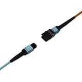 Lindy 100m MPO-Glasfaser HDMI 8K60 Extender, HDMI Verlängerung orange/schwarz