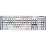 Logitech G915 X LIGHTSPEED, Gaming-Tastatur weiß/silber, DE-Layout, GL Tactile, GL Clicky Switches