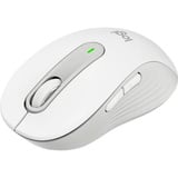 Logitech Signature M650 Wireless, Maus weiß, Größe M, Chromebook zertifiziert