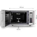 Medion MD17495, Mikrowelle silber