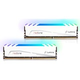 Mushkin DIMM 16 GB DDR4-3200 (2x 8 GB) Dual-Kit, Arbeitsspeicher weiß, MLB4C320EJJP8GX2, Redline Lumina White, INTEL XMP
