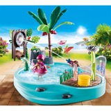 PLAYMOBIL 70610 Family Fun Spaßbecken mit Wasserspritze, Konstruktionsspielzeug 