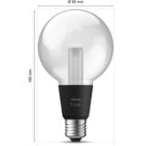 Philips HUE White & Color Ambiance Lightguide G95 Globe - Smarte Lampe E27, LED-Lampe 