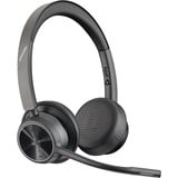 Poly Voyager 4320 UC, Headset schwarz, USB-A