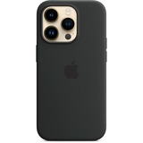 Apple Silikon Case mit MagSafe, Handyhülle schwarz, Mitternacht, iPhone 14 Pro