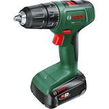 Bosch Akku-Bohrschrauber EasyDrill 18V-40 + SystemBox grün/schwarz, 2x Li-Ionen Akku 1,5Ah, Koffer, POWER FOR ALL ALLIANCE