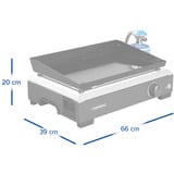 Campingaz Plancha Othello 1 CV, Grillplatte schwarz/edelstahl, 2,8 kW, für CV 470 Plus