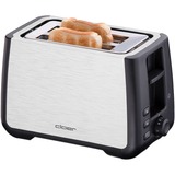 Cloer King-Size-Toaster 3569 edelstahl/schwarz