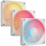 Corsair iCUE LINK LX120-R RGB Reverse, Gehäuselüfter weiß, 3er Pack, 120 mm