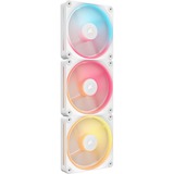Corsair iCUE LINK LX120-R RGB Reverse, Gehäuselüfter weiß, 3er Pack, 120 mm
