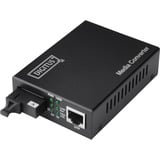 Digitus Bidirektionaler Gigabit Medienkonverter, RJ45 / SC schwarz