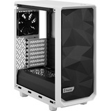 Fractal Design Meshify 2 Compact White TG Clear Tint, Tower-Gehäuse weiß/schwarz, Tempered Glass