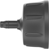 GARDENA Micro-Drip-System Hahn-Anschluss 4,6mm (3/16") > G 3/4", Hahnstück dunkelgrau, Modell 2023