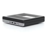 HP Elitedesk 800 G5 DM Generalüberholt, Mini-PC schwarz/silber, Windows 11 Pro