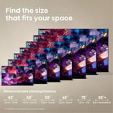 Hisense 100E7DS PRO Hi-QLED-Fernseher 253 cm (100 Zoll), schwarz/dunkelgrau, UltraHD/4K, Free-Sync-Premium, 144Hz Panel