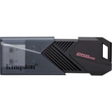 Kingston DataTraveler Exodia Onyx 256 GB, USB-Stick schwarz/schwarz, USB-A 3.2 Gen 1