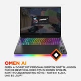 OMEN MAX 16-ah0095ng, Gaming-Notebook schwarz, Intel® Core™ Ultra 9 275HX, NVIDIA GeForce RTX 5080, 32 GB DDR5, 2 TB (2 TB SSD), Windows 11 Home