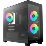 Ocypus Gamma C50 ARGB , Tower-Gehäuse schwarz, Tempered Glass