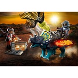 PLAYMOBIL 70627 Dino Rise Triceratops: Randale um die legendären Steine, Konstruktionsspielzeug 